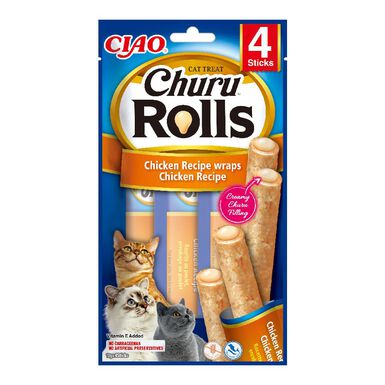 Churu Sticks Rolls de Pollo para gatos